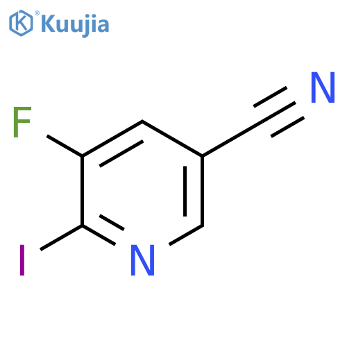 5-Fluoro-6-iodonicotinonitrile structure