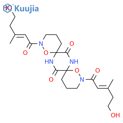 Pestaloxazine A; (+)-form structure