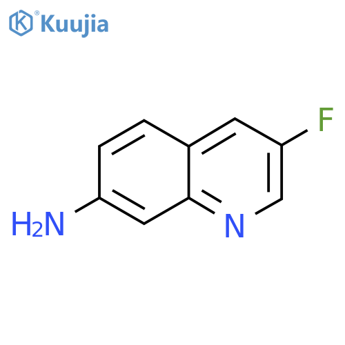 3-Fluoroquinolin-7-amine structure