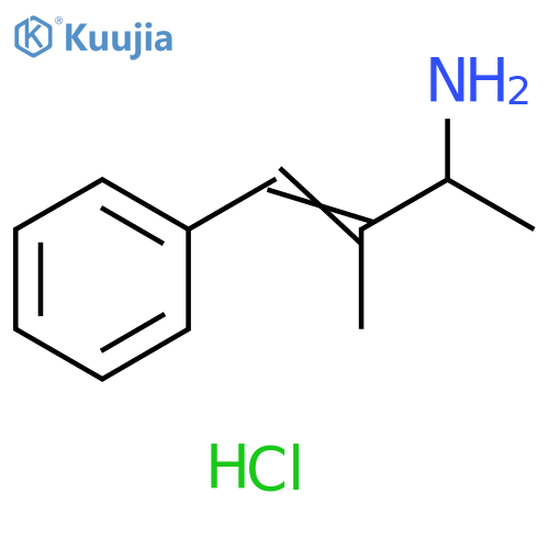 3-methyl-4-phenylbut-3-en-2-amine hydrochloride structure