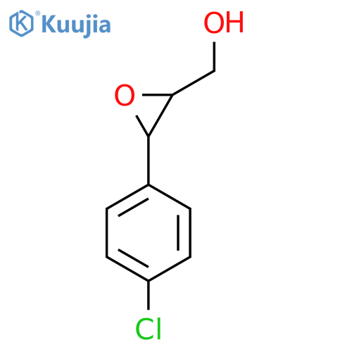 [3-(4-Chlorophenyl)oxiran-2-yl]methanol structure