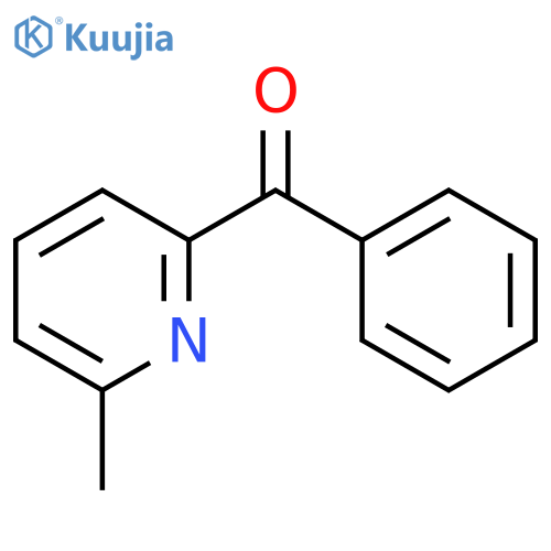 Methanone, (6-methyl-2-pyridinyl)phenyl- structure