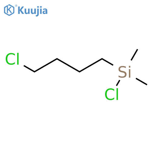 Silane,chloro(4-chlorobutyl)dimethyl- structure