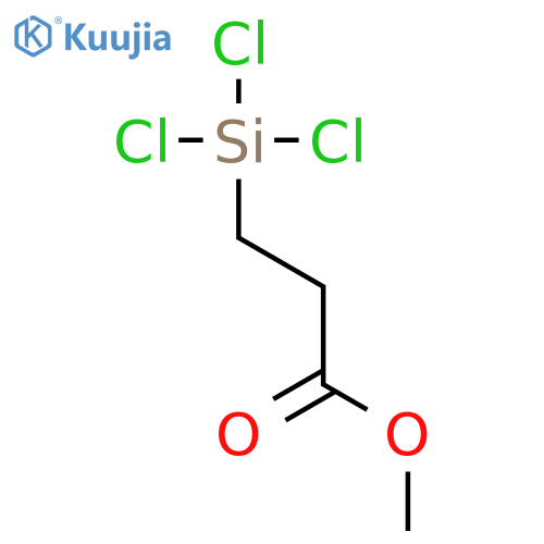 Methyl 3-(trichlorosilyl)propanoate structure