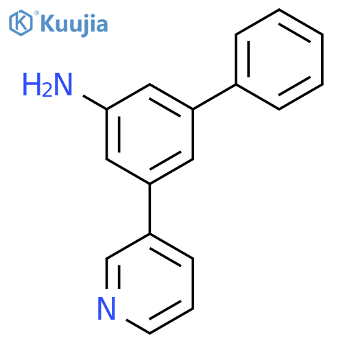 5-(Pyridin-3-yl)-[1,1'-biphenyl]-3-amine structure