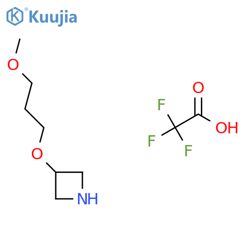3-(3-Methoxypropoxy)azetidine trifluoroacetate structure