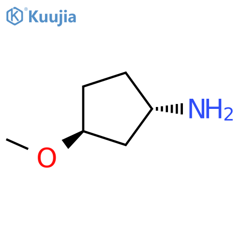 (1S,3S)-3-methoxycyclopentan-1-amine structure