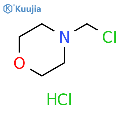 Morpholine,4-(chloromethyl)-, hydrochloride structure