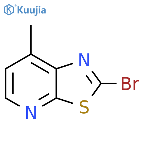 2-Bromo-7-methylthiazolo[5,4-b]pyridine structure