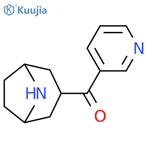 Methanone, 8-azabicyclo[3.2.1]oct-3-yl-3-pyridinyl- structure