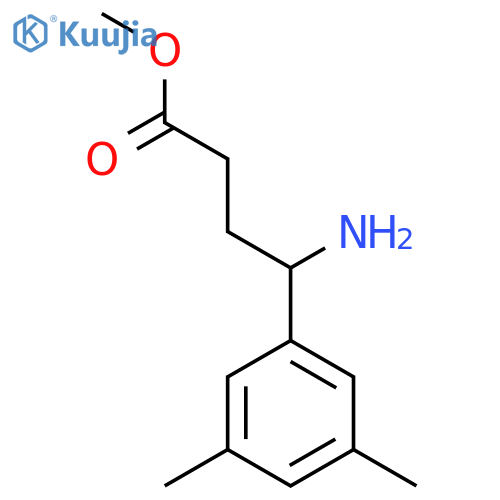 Methyl 4-amino-4-(3,5-dimethylphenyl)butanoate structure