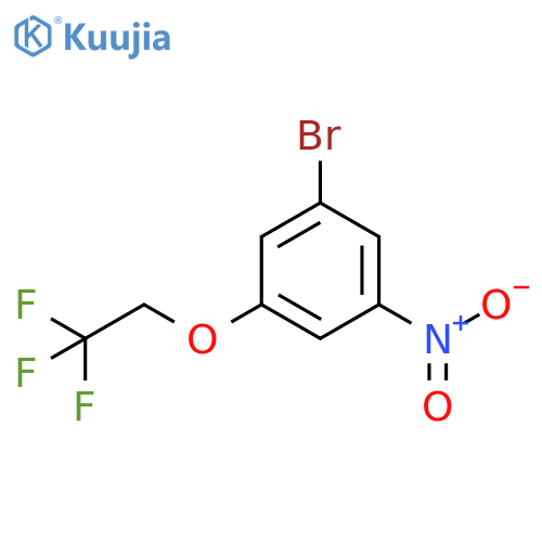 3-Bromo-5-(2,2,2-trifluoroethoxy)nitrobenzene structure
