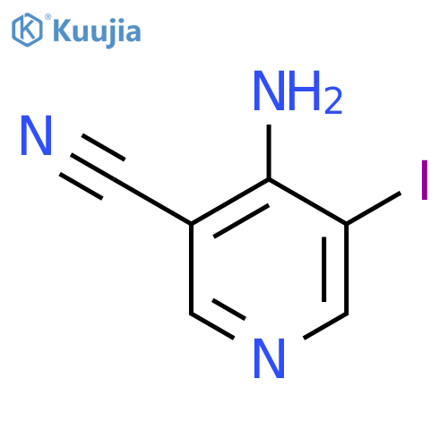 4-Amino-5-iodonicotinonitrile structure