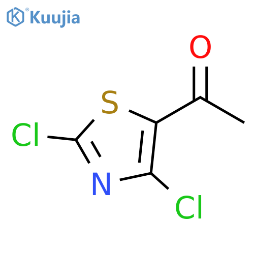 Ethanone, 1-(2,4-dichloro-5-thiazolyl)- structure
