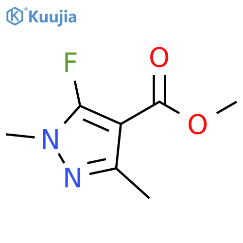methyl 5-fluoro-1,3-dimethyl-1H-pyrazole-4-carboxylate structure