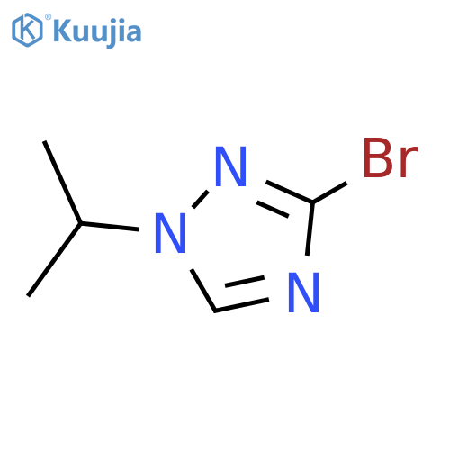 3-bromo-1-(propan-2-yl)-1H-1,2,4-triazole structure