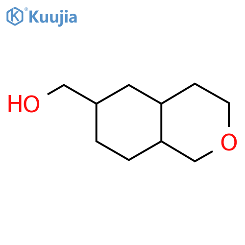 3,4,4a,5,6,7,8,8a-Octahydro-1H-isochromen-6-ylmethanol structure