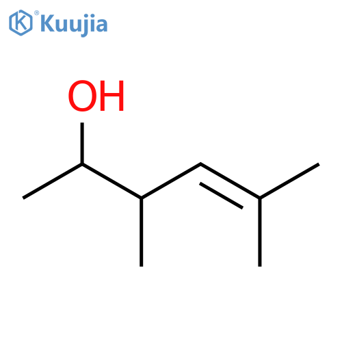 4-Hexen-2-ol, 3,5-dimethyl- structure