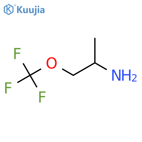 1-Methyl-2-trifluoromethoxy-ethylamine structure