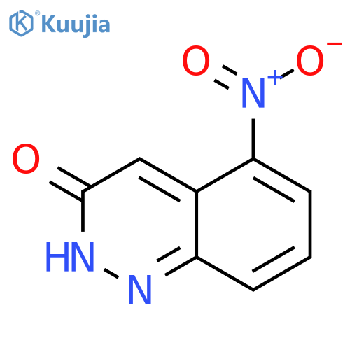 5-Nitrocinnolin-3-ol structure