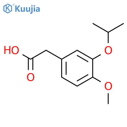 2-(3-Isopropoxy-4-methoxyphenyl)acetic Acid structure