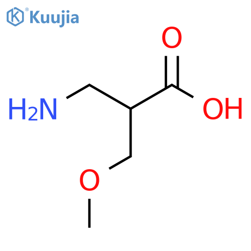 3-Amino-2-(methoxymethyl)propanoic acid structure