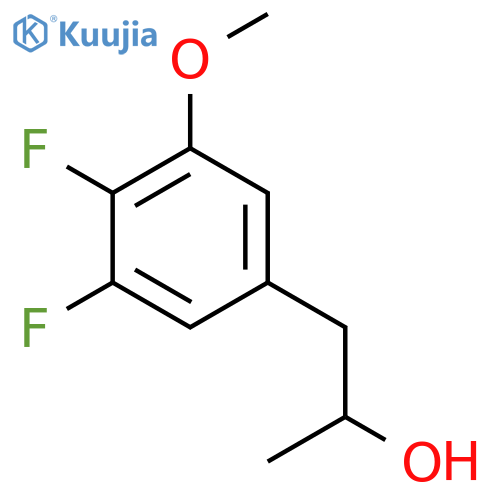 1-(3,4-Difluoro-5-methoxyphenyl)-2-propanol structure