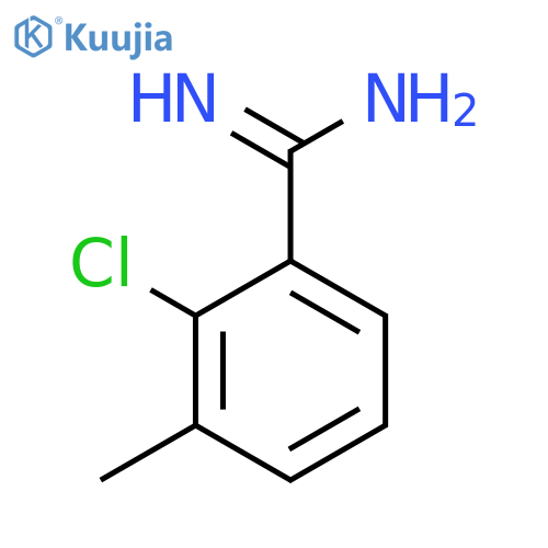 2-Chloro-3-methylbenzimidamide structure