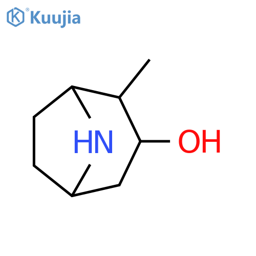 2-Methyl-8-azabicyclo3.2.1octan-3-ol structure