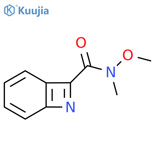 N-Methoxy-N-methylbenzo[b]azete-2-carboxamide structure