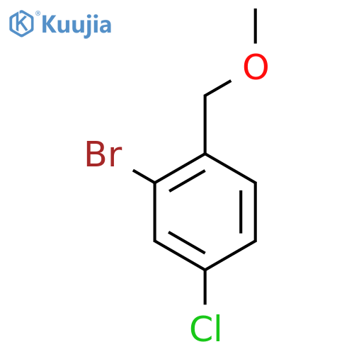 2-Bromo-4-chloro-1-(methoxymethyl)benzene structure