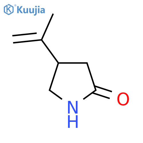 4-(Prop-1-en-2-yl)pyrrolidin-2-one structure