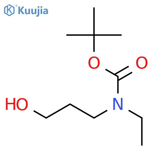 tert-Butyl Ethyl(3-hydroxypropyl)carbamate structure