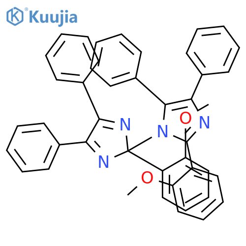 2-(o-Methoxy)-4,5-diphenylimidazole-1,2'-dimer structure