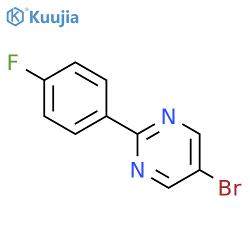 5-Bromo-2-(4-fluorophenyl)pyrimidine structure