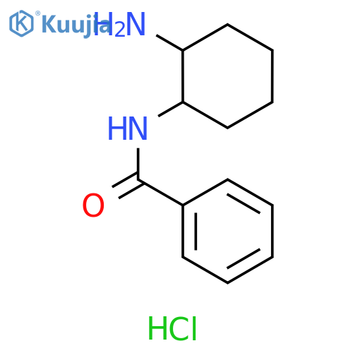 Benzamide, N-(2-aminocyclohexyl)-, hydrochloride (1:1) structure
