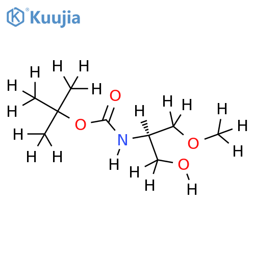 N-Boc-(R)-2-Amino-3-methoxy-1-propanol structure