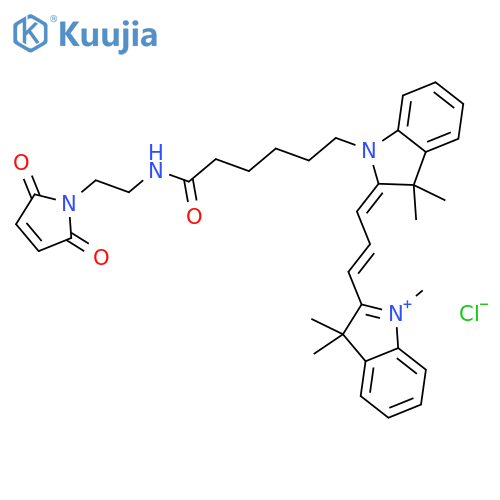 Cyanine 3 maleimide structure