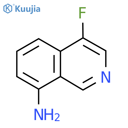 4-Fluoroisoquinolin-8-amine structure