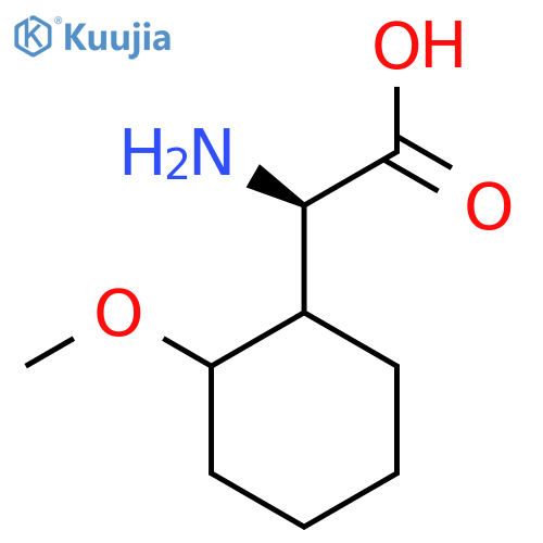 (2R)-2-Amino-2-(2-methoxycyclohexyl)acetic acid structure