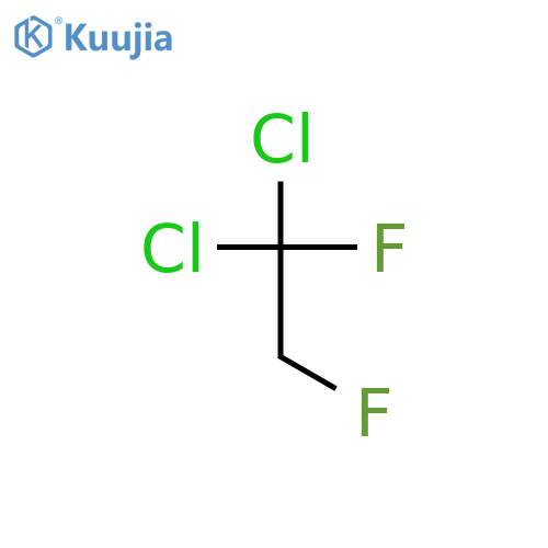 Ethane,1,1-dichloro-1,2-difluoro- structure