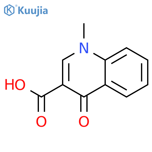 1-Methyl-4-oxo-1,4-dihydroquinoline-3-carboxylic acid structure