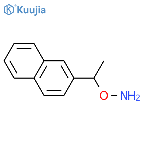 Hydroxylamine, O-[1-(2-naphthalenyl)ethyl]- structure