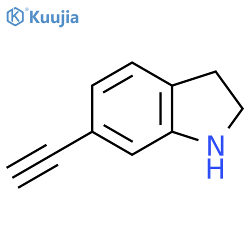 6-ethynyl-2,3-dihydro-1H-indole structure