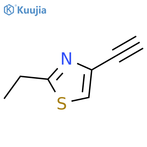 2-ethyl-4-ethynyl-1,3-thiazole structure