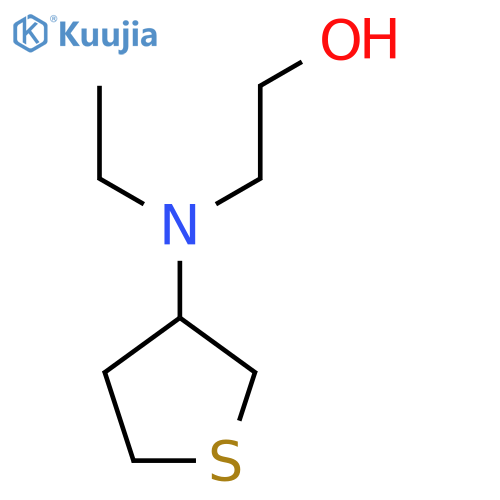 2-(Ethyl(tetrahydrothiophen-3-yl)amino)ethan-1-ol structure