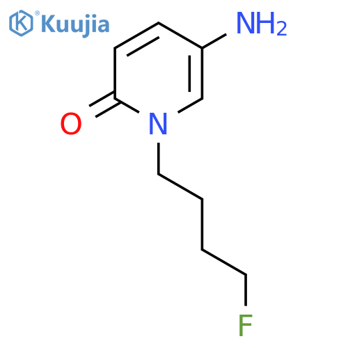 5-Amino-1-(4-fluorobutyl)-1,2-dihydropyridin-2-one structure