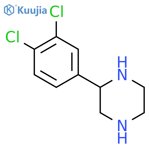 2-(3,4-Dichlorophenyl)piperazine structure