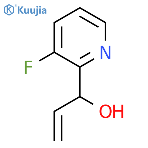 1-(3-Fluoropyridin-2-yl)prop-2-en-1-ol structure