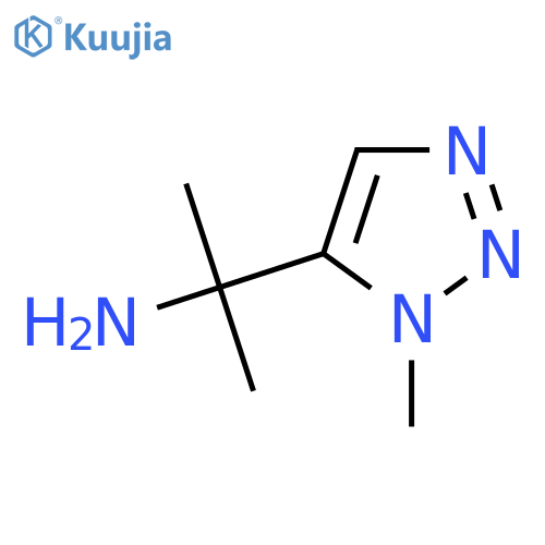 2-(1-methyl-1H-1,2,3-triazol-5-yl)propan-2-amine structure